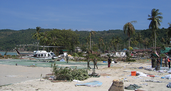 Tsunami Thailand Phi Phi Island 2004
